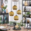 Koyoto Lampadario a sospensione, Lampada a sfera, Lampada a sospensione a cluster Oro, 4-Luci