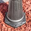 Lignac Lampione multibraccia, Illuminazione viale Nero, Argento, 1-Luce