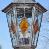 Lignac Lampione multibraccia, Illuminazione viale Nero, Argento, 3-Luci