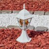 Naofe Lampada con piedistallo, Illuminazione viale Bianco, 1-Luce