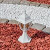 Naofe Lampada con piedistallo, Illuminazione viale Bianco, 1-Luce