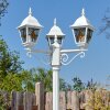 Naofe Lampione multibraccia, Illuminazione viale Bianco, 3-Luci