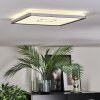 Simonstorp Plafoniera, Panel LED Argento, Bianco, 1-Luce