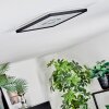 Simonstorp Plafoniera, Panel LED Nero, Bianco, 1-Luce