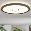 Simonstorp Plafoniera, Panel LED Nero, Bianco, 1-Luce