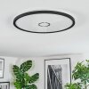 Simonstorp Plafoniera, Panel LED Nero, Bianco, 1-Luce