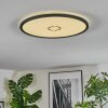 Simonstorp Plafoniera, Panel LED Nero, Bianco, 1-Luce