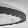 Simonstorp Plafoniera, Panel LED Nero, Bianco, 1-Luce