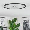 Simonstorp Plafoniera, Panel LED Nero, Bianco, 1-Luce