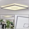 Simonstorp Plafoniera, Panel LED Argento, Bianco, 1-Luce