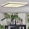 Simonstorp Plafoniera, Panel LED Argento, Bianco, 1-Luce