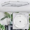 Simonstorp Plafoniera, Panel LED Argento, Bianco, 1-Luce