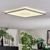 Simonstorp Plafoniera, Panel LED Argento, Bianco, 1-Luce
