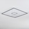 Simonstorp Plafoniera, Panel LED Argento, Bianco, 1-Luce