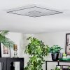 Simonstorp Plafoniera, Panel LED Argento, Bianco, 1-Luce