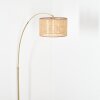 Barcos Lampada da terra Ottone, Nero, 1-Luce