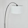 Bassagoda Lampada da terra Cromo, Nero, 1-Luce
