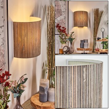 Viadores Lampade Up & Down, Applique Nero, 1-Luce