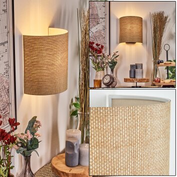 Labrujo Lampade Up & Down, Applique Nero, 1-Luce