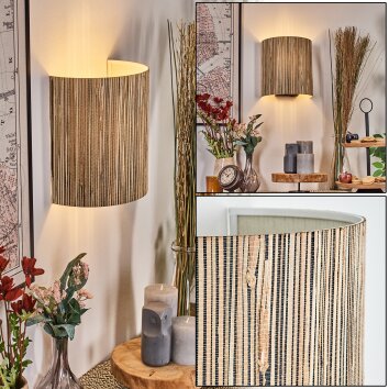 Viadores Lampade Up & Down, Applique Nero, 1-Luce