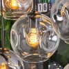 Ripoll Lampadario a sospensione, Lampada a sfera, Lampada a sospensione Ambrato, Chiaro, Grigio fumo, 8-Luci