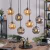 Ripoll Lampadario a sospensione, Lampada a sfera, Lampada a sospensione Ambrato, Grigio fumo, 8-Luci
