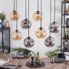 Ripoll Lampadario a sospensione, Lampada a sfera, Lampada a sospensione Ambrato, Grigio fumo, 8-Luci