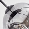 Ripoll Lampadario a sospensione, Lampada a sfera, Lampada a sospensione Ambrato, Chiaro, Grigio fumo, 8-Luci