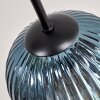 Koyoto Plafoniera, Lampada a sfera 85 cm Blu, Oro, Verde, Ramato, 8-Luci