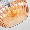 Koyoto Plafoniera, Lampada a sfera Ambrato, 5-Luci