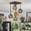 Ripoll Plafoniera, Lampada a sfera Blu, Oro, Verde, 5-Luci