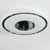 Loron Plafoniera, Panel LED Argento, Bianco, 1-Luce