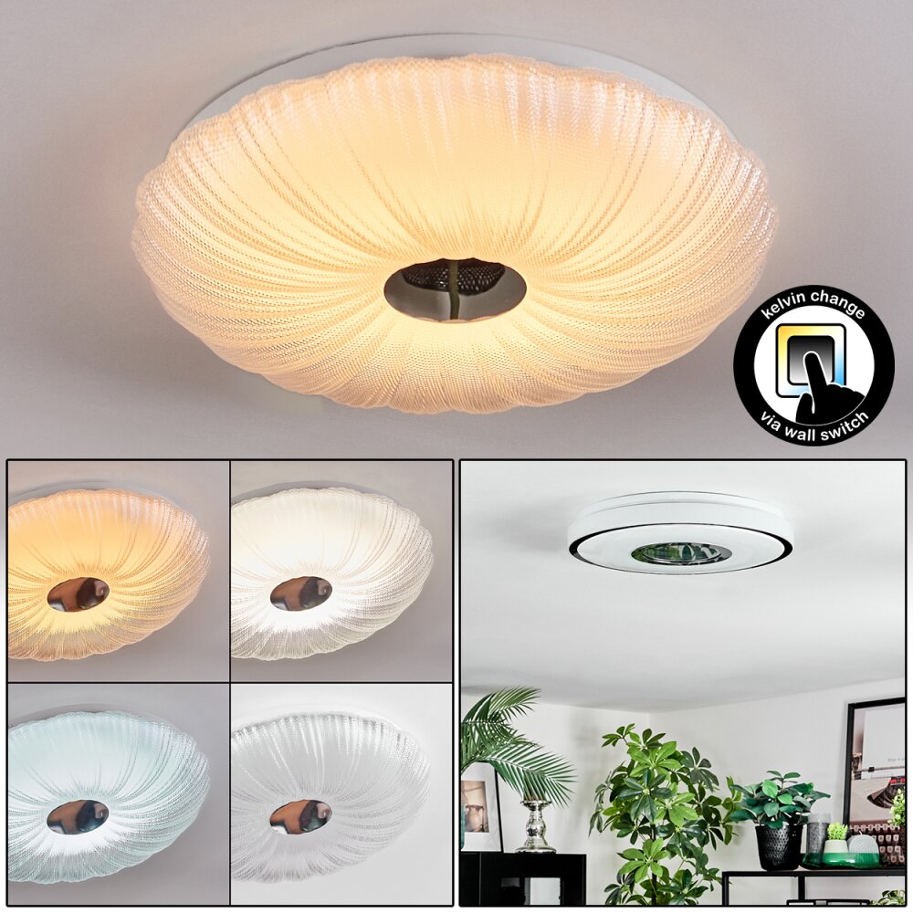 Luvan Plafoniera LED Bianco, 1-Luce main product photo