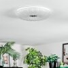 Luvan Plafoniera LED Bianco, 1-Luce