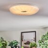Luvan Plafoniera LED Bianco, 1-Luce