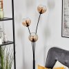 Koyoto Lampada a sfera, Lampada da terra Ambrato, Chiaro, 3-Luci