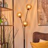 Koyoto Lampada a sfera, Lampada da terra Ambrato, 3-Luci