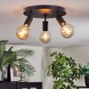 Geira Plafoniera, Faretto da soffitto Nero, 3-Luci