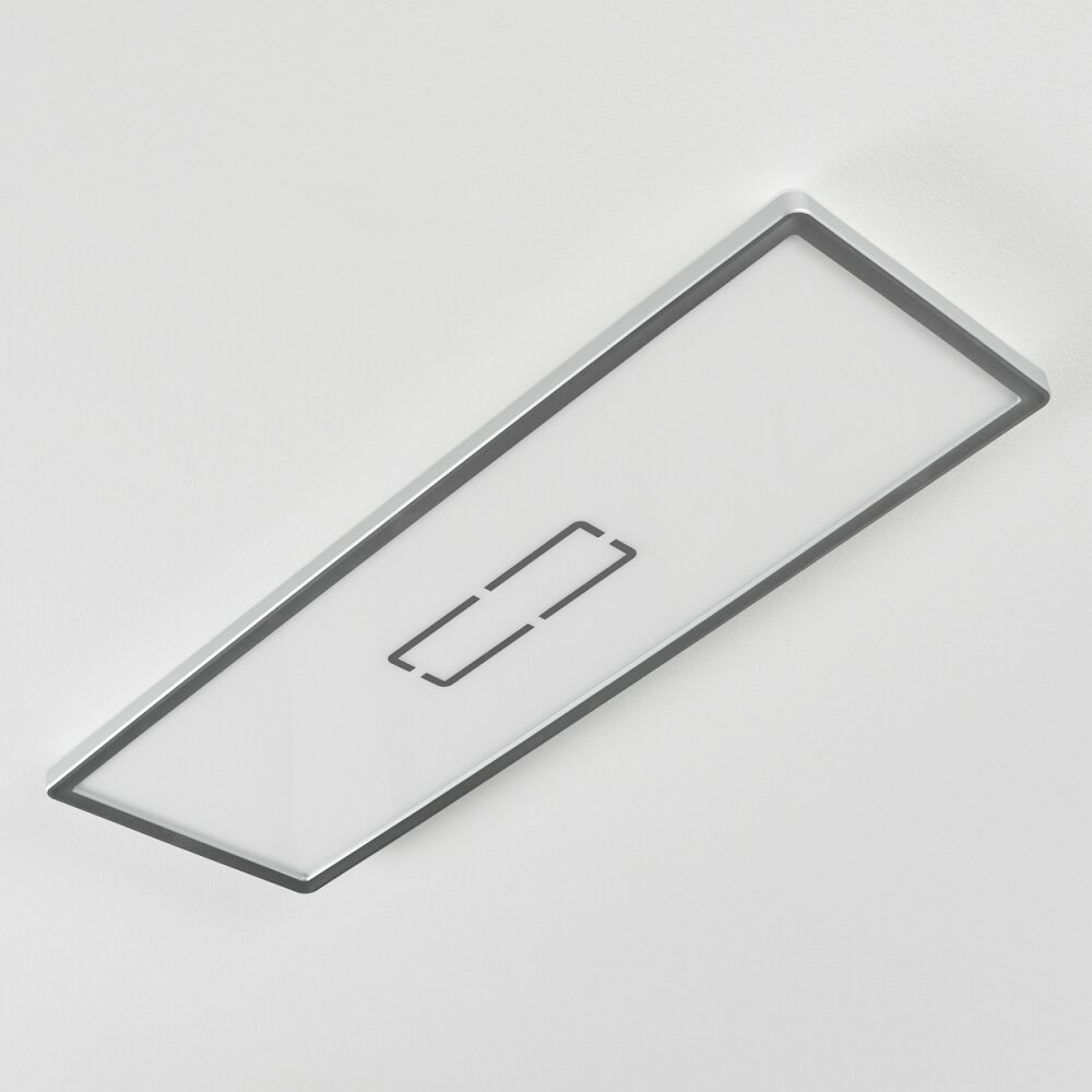 Simonstorp Plafoniera, Panel LED Argento, Bianco, 1-Luce
