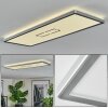 Simonstorp Plafoniera, Panel LED Argento, Bianco, 1-Luce