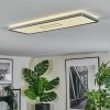 Simonstorp Plafoniera, Panel LED Argento, Bianco, 1-Luce