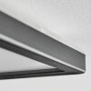 Simonstorp Plafoniera, Panel LED Nero, Bianco, 1-Luce