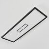 Simonstorp Plafoniera, Panel LED Nero, Bianco, 1-Luce