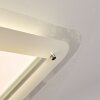 Ipres Plafoniera, Panel LED Argento, Bianco, 1-Luce