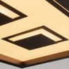 Ilyan Plafoniera, Panel LED Nero, 1-Luce