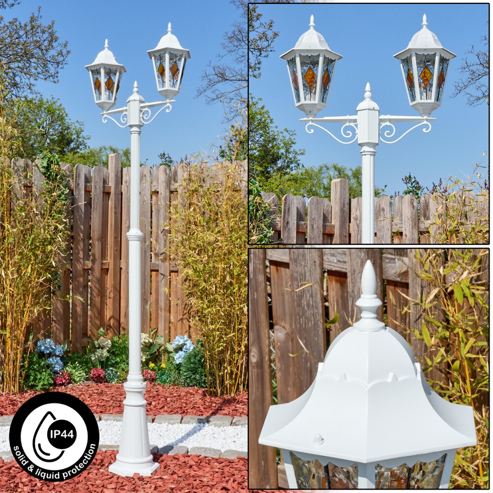 Hongkong Lampione multibraccia, Illuminazione viale Bianco, 2-Luci main product photo