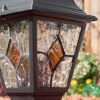 Naofe Lampada con piedistallo, Illuminazione viale Nero, 1-Luce