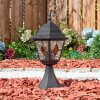 Naofe Lampada con piedistallo, Illuminazione viale Nero, 1-Luce