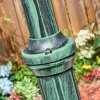 Naofe Lampione multibraccia, Illuminazione viale Verde, Nero, 2-Luci