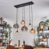 Ripoll Lampadario a sospensione, Lampada a sfera, Lampada a sospensione Ambrato, Chiaro, Grigio fumo, 6-Luci